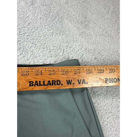 Algo Pants Men 48 Olive Green Chino Tech Performance UPF 40 Moisture Wicking NEW - Picture 8 of 10